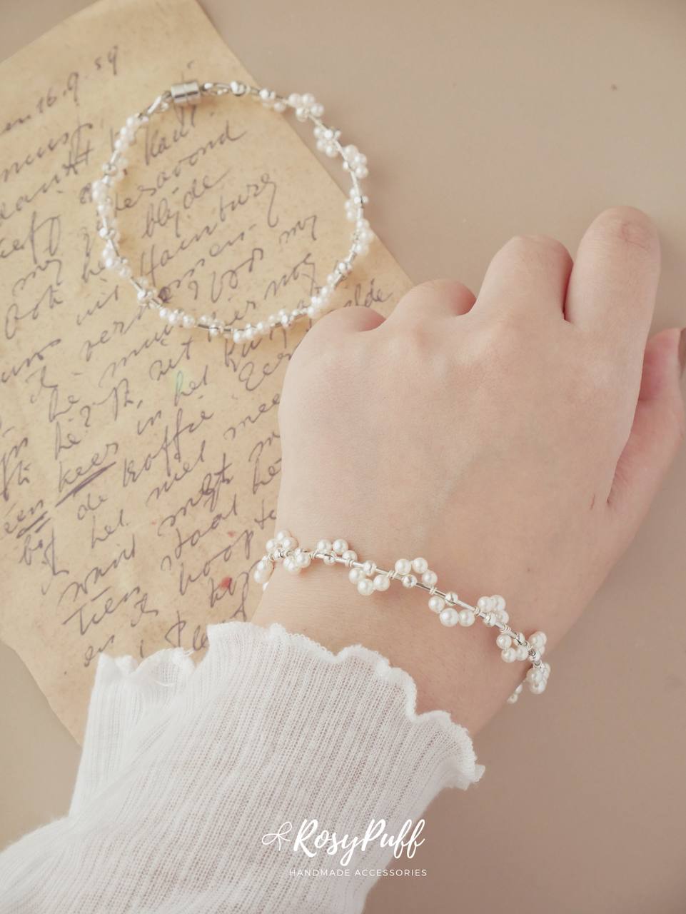 Stellar Bliss Braided Bangle In Silver
