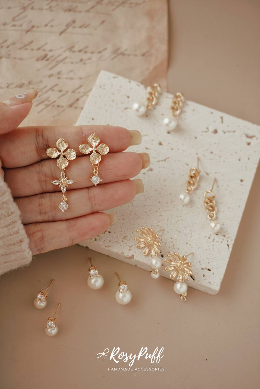 Dewdrop Pearls Earrings In 6mm