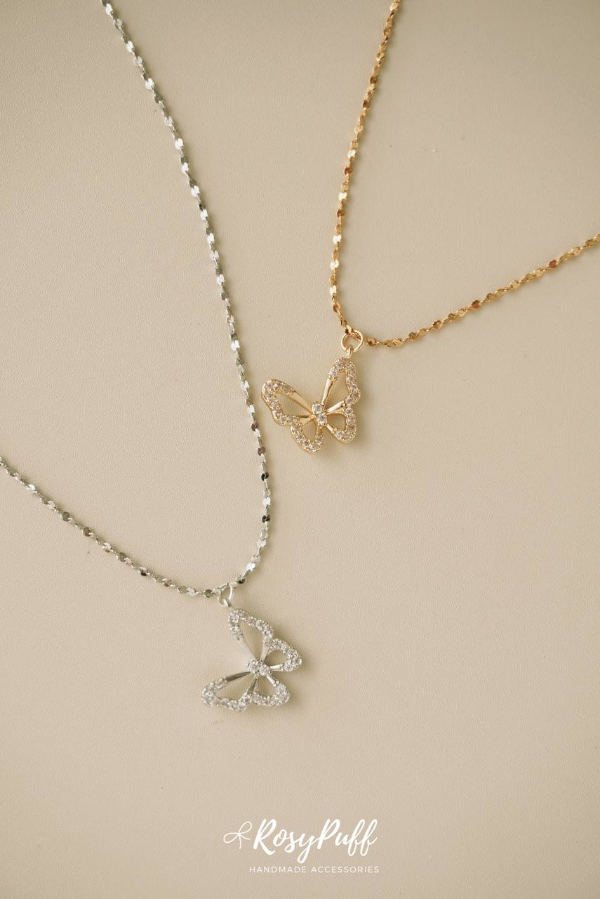 Butterfly Kisses In Gold