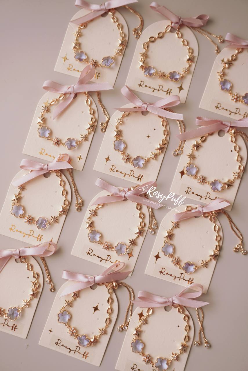 Snowy Stardust Gems In Purple