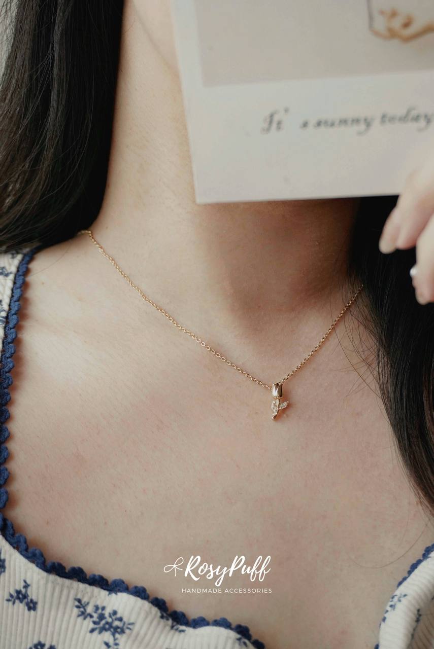 Petite Tulip Necklace