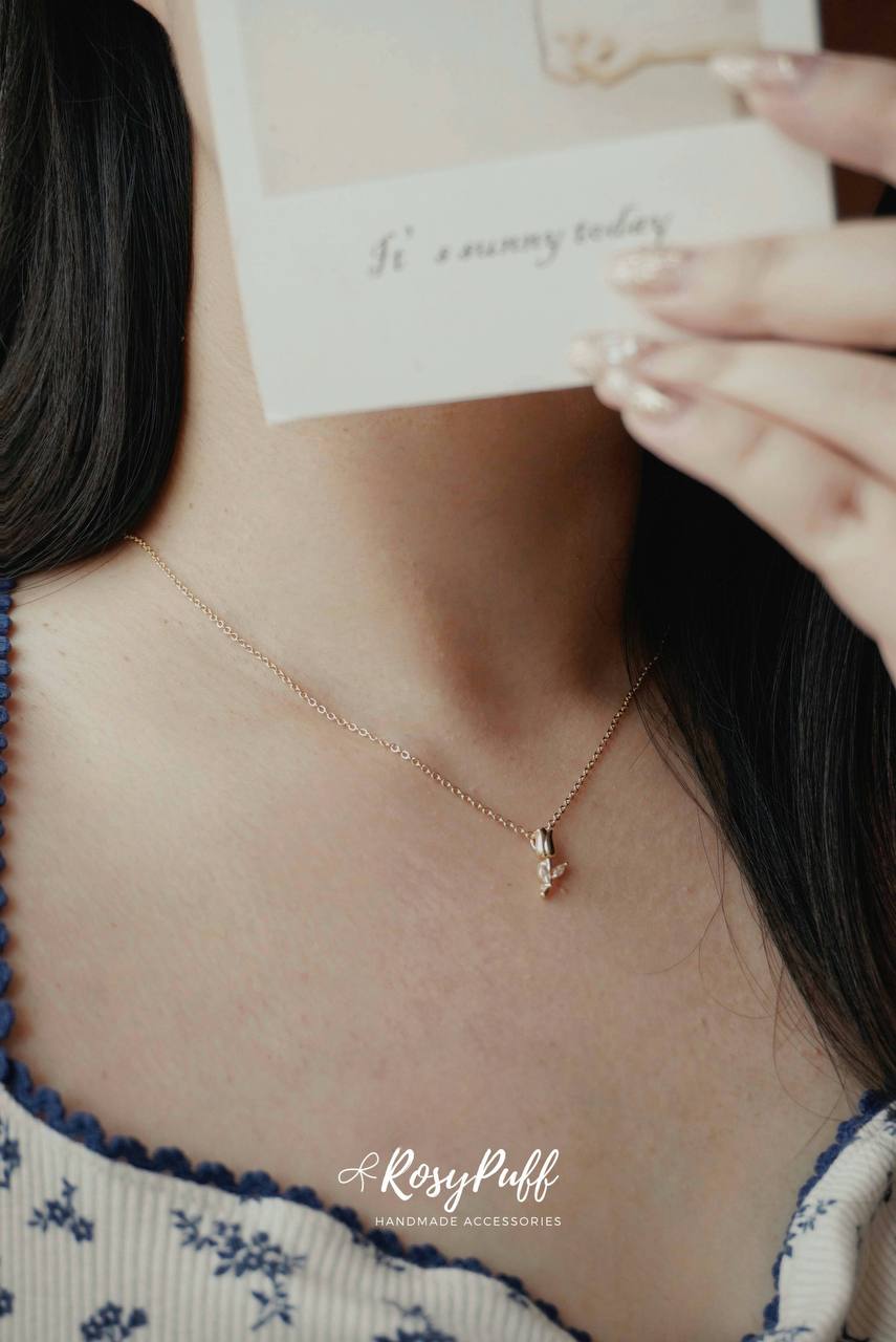 Petite Tulip Necklace