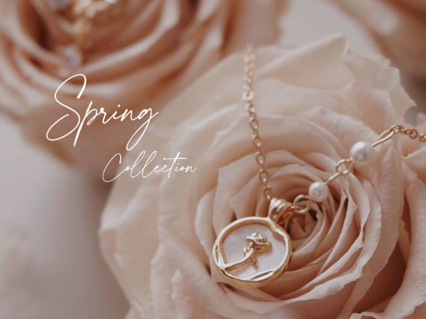 Rosy Pearly Necklace
