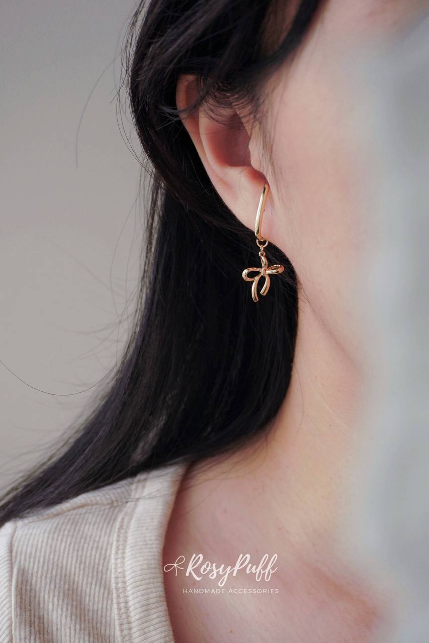 Sweet Ribbon Pendants ( For Ear Cuffs )