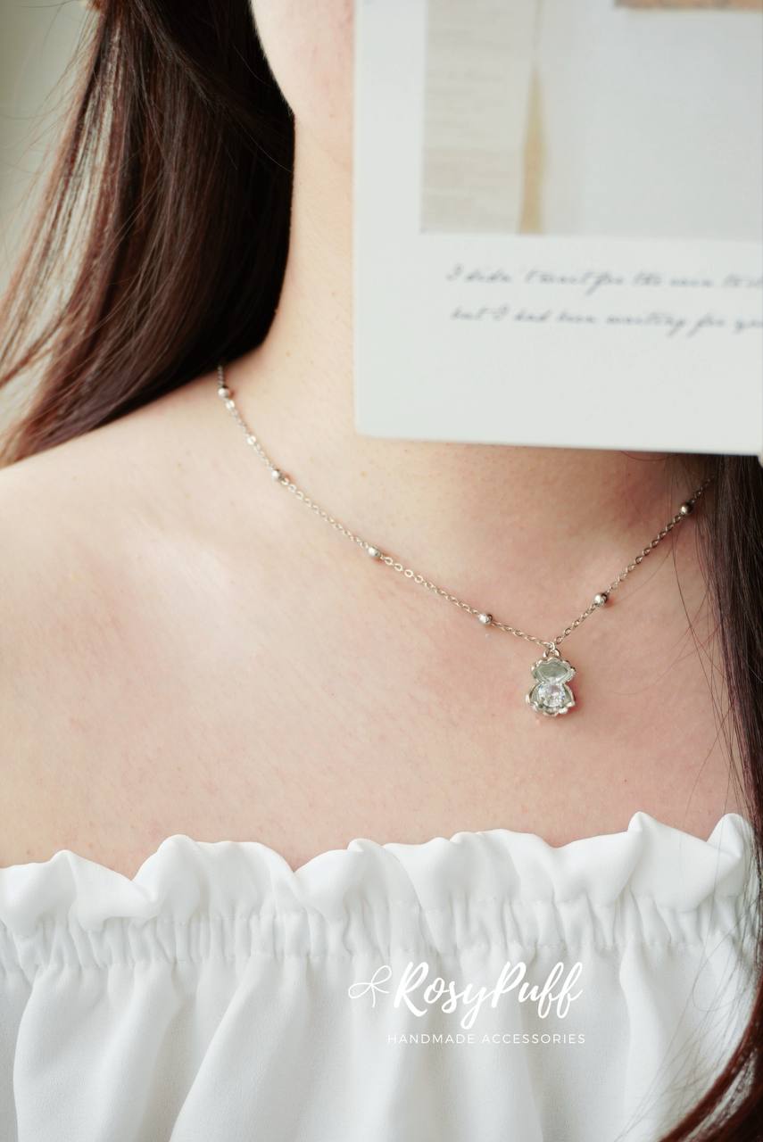 Mermaid's Treasure In Silver