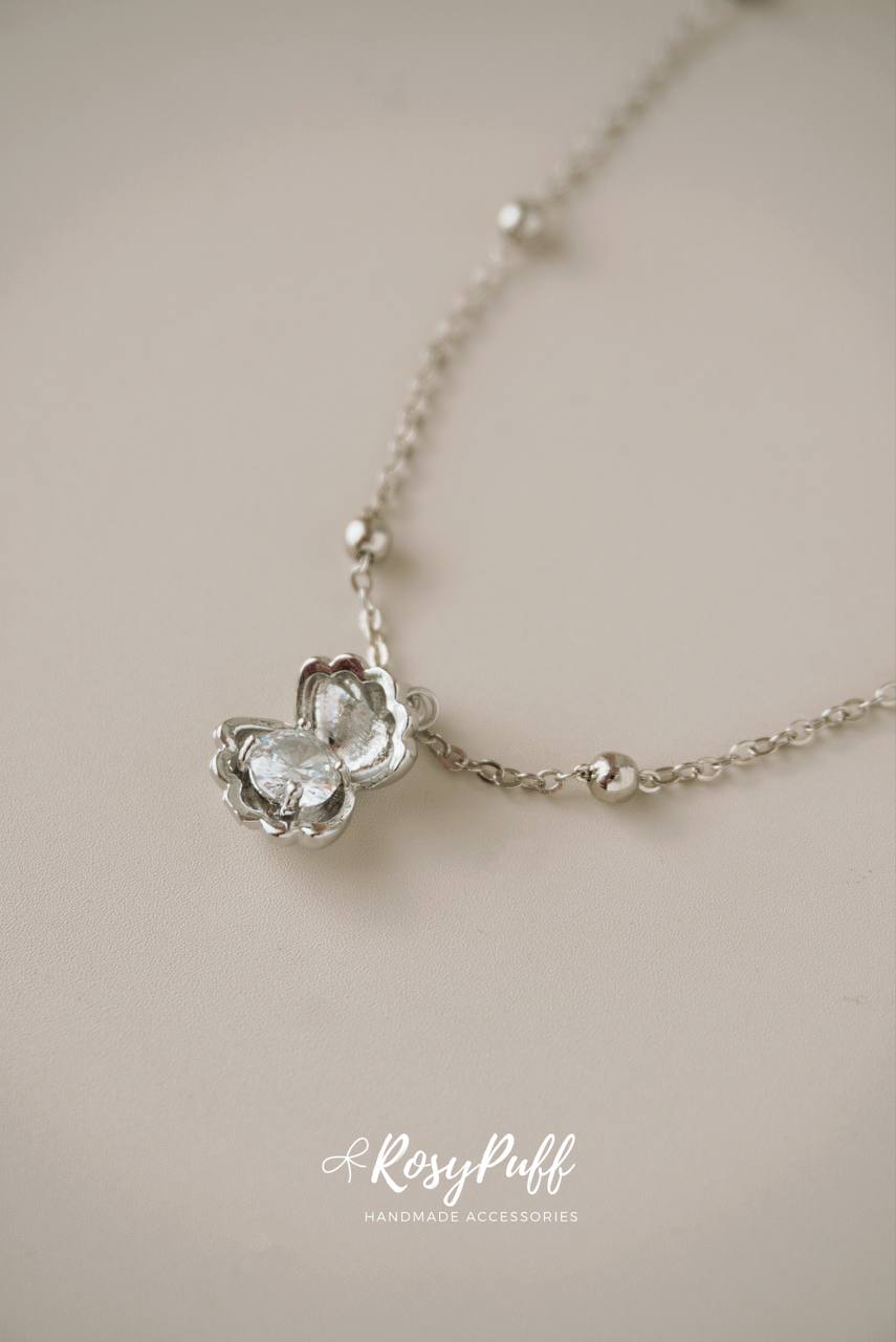 Mermaid's Treasure In Silver