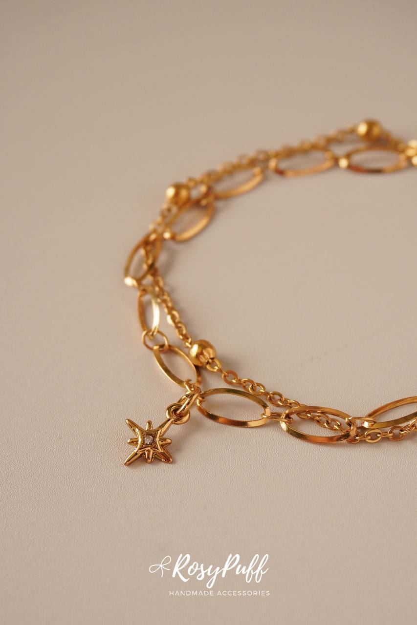 Opalite Duo layers Bracelet