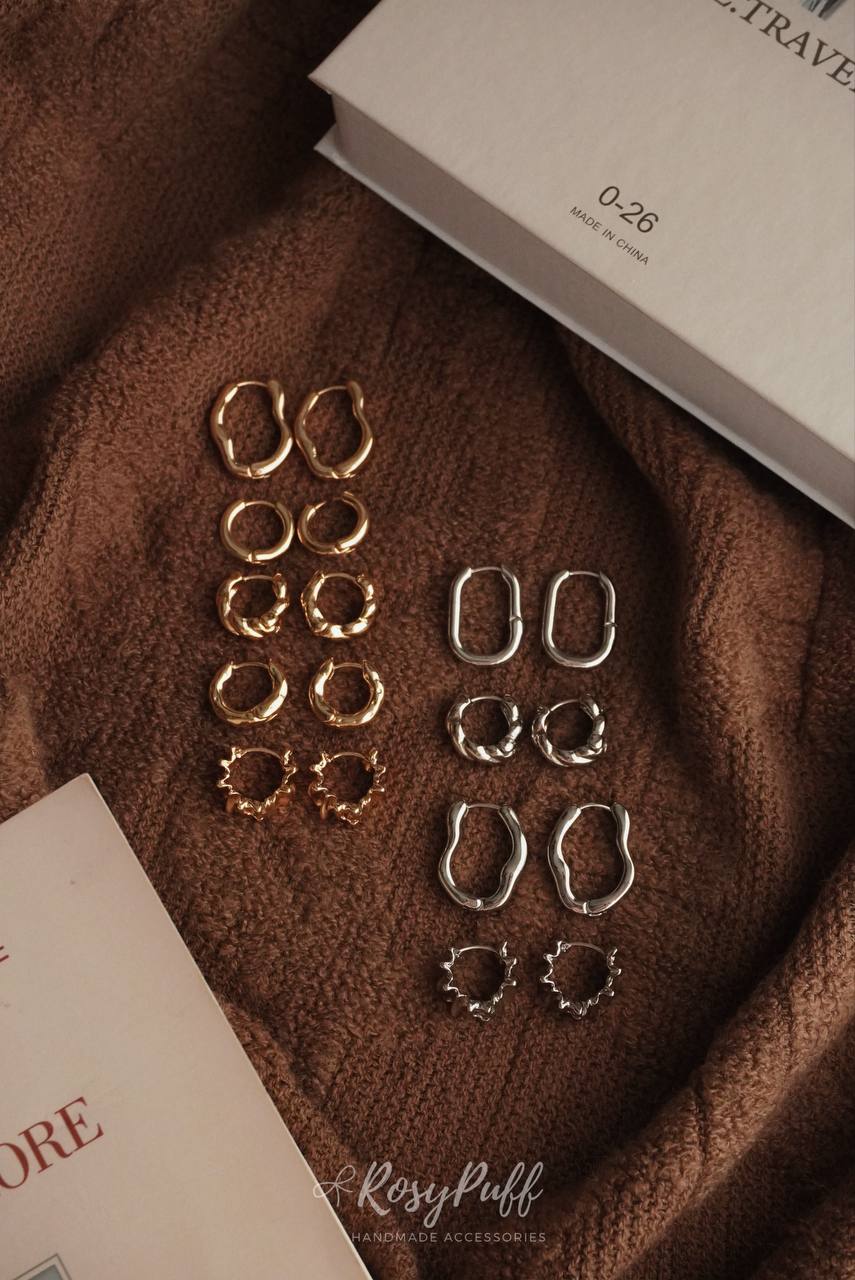 Silver Luminous Earrings