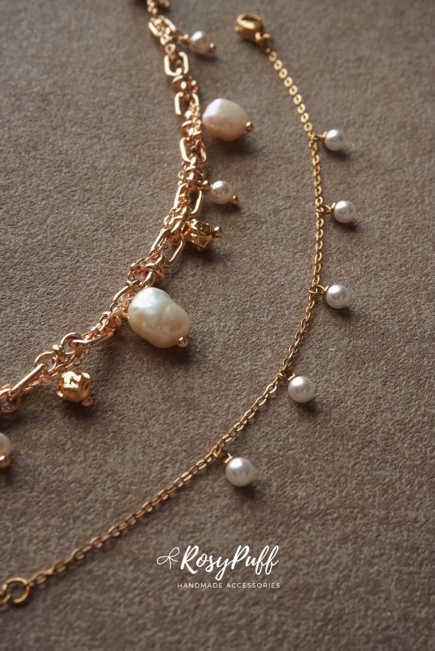 Aria Pearls Necklace ( Water Resistant )