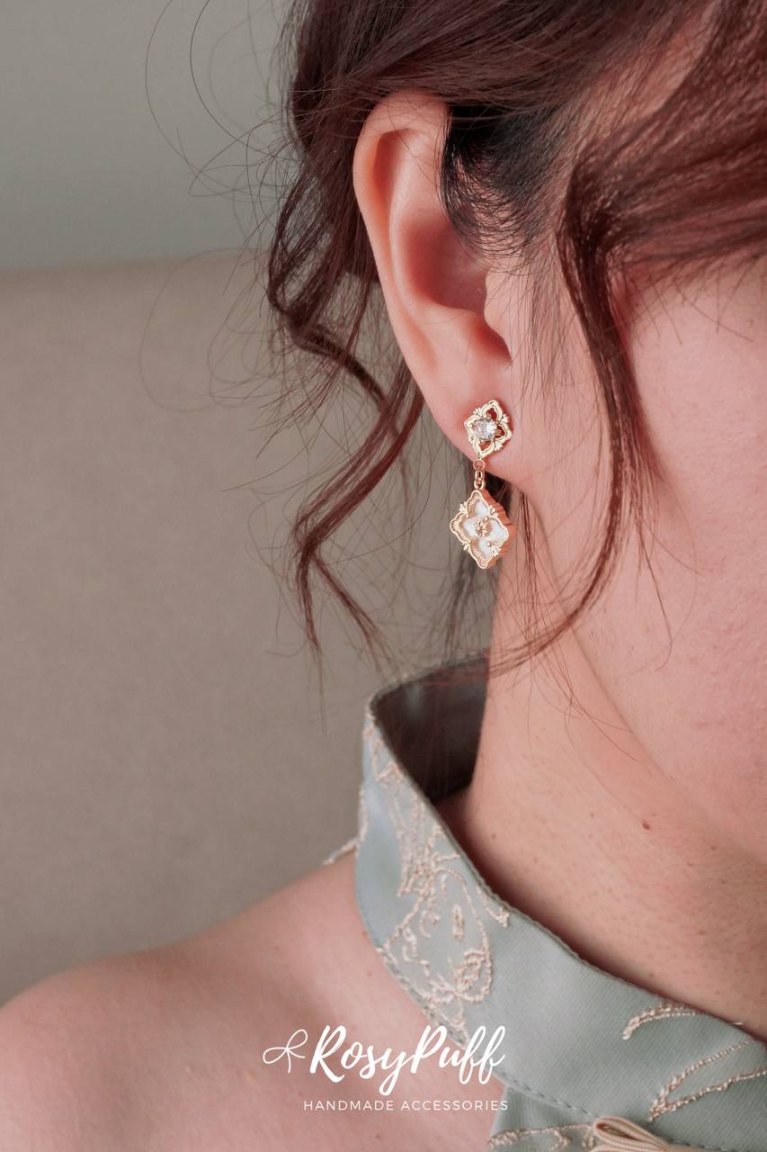 Prosperity Silk Earrings