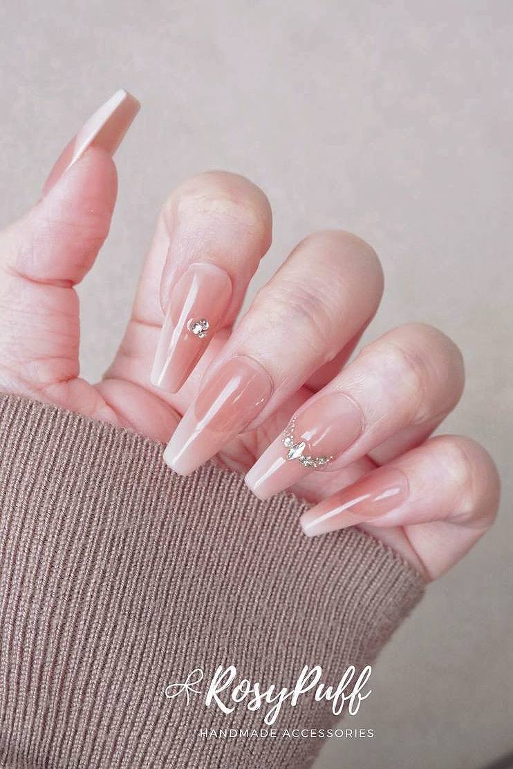 French Blush Press-On Nails