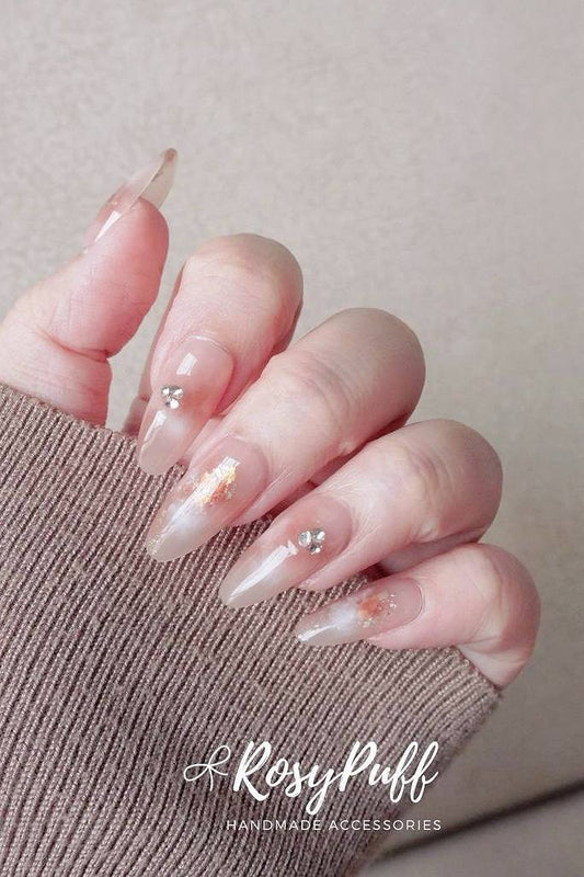 Moonlit Silk Press-On Nails