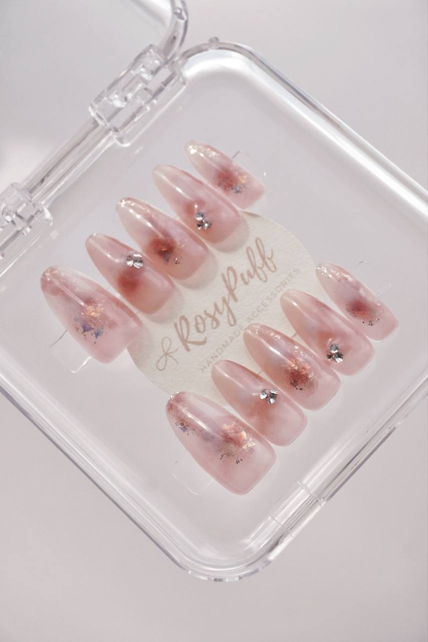 Moonlit Silk Press-On Nails