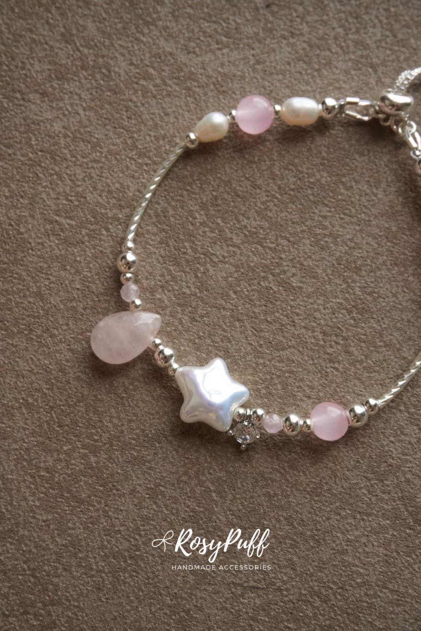 Twinkle Soda Bracelet In Pink Crystal