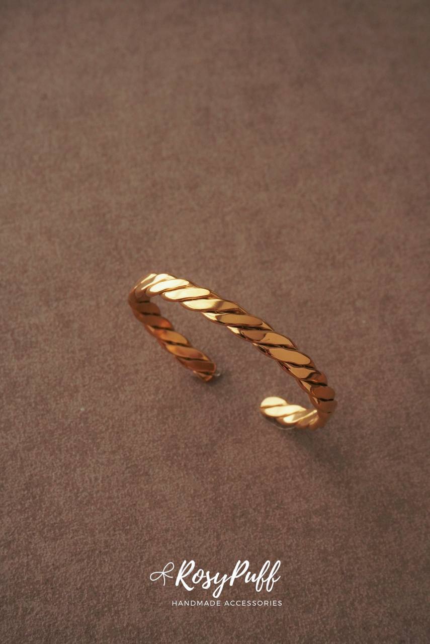 Braided Aurelia Bangle (Water Resistant) PRE-ORDER