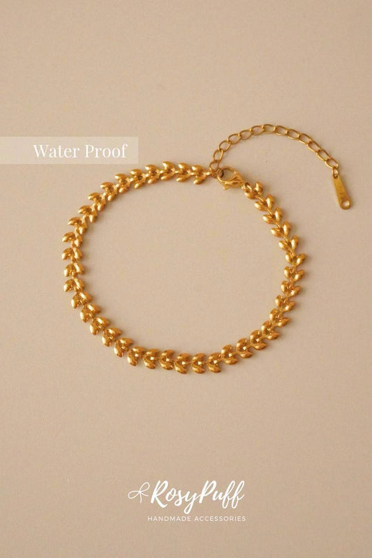 Leaf Silhouette Bracelet