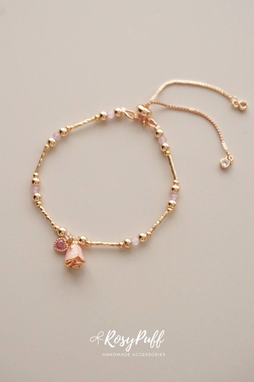 Rosé Bloom Bracelet