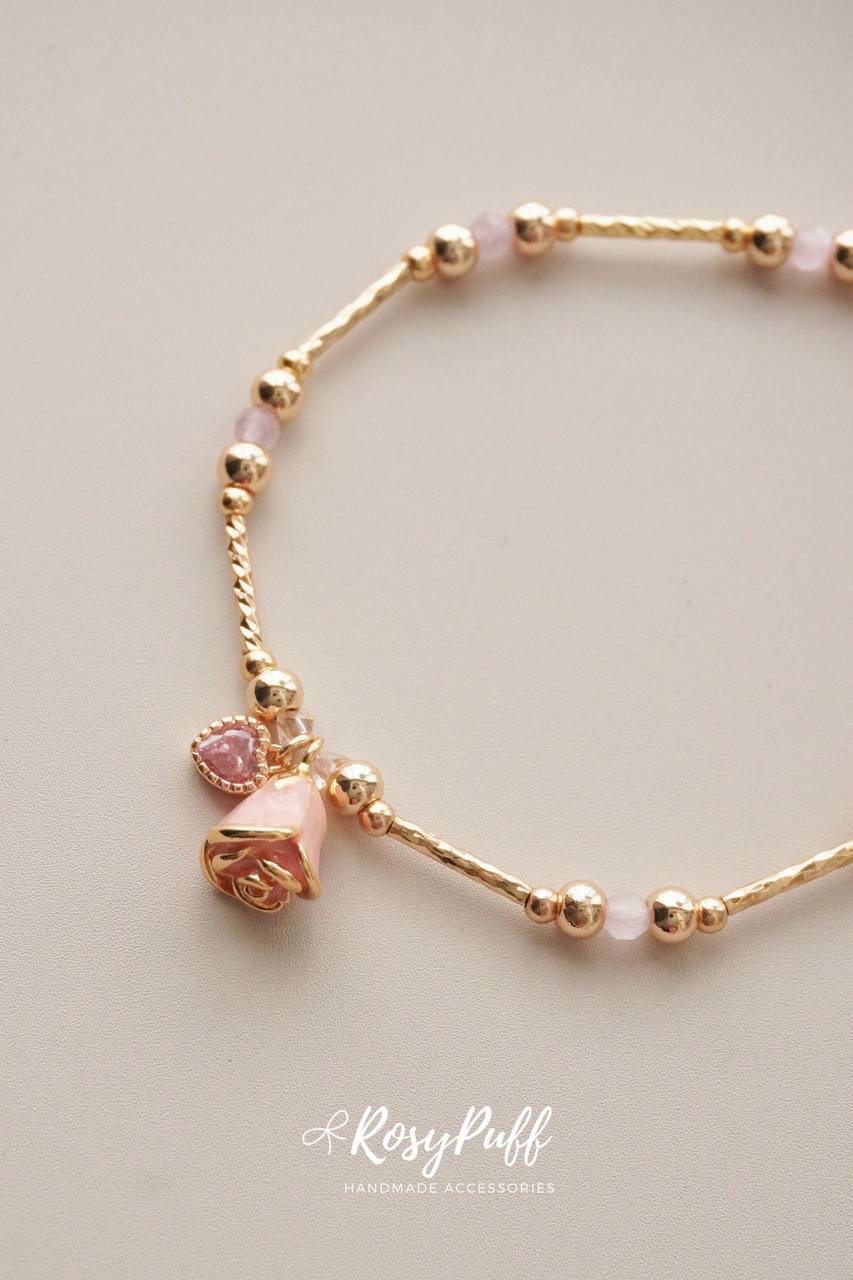 Rosé Bloom Bracelet