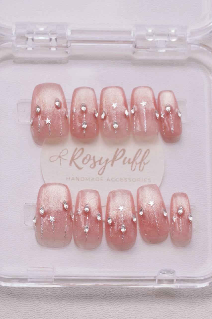 Starry Stars Press-On Nails