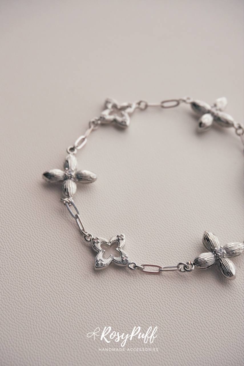 Silver Silk Bracelet