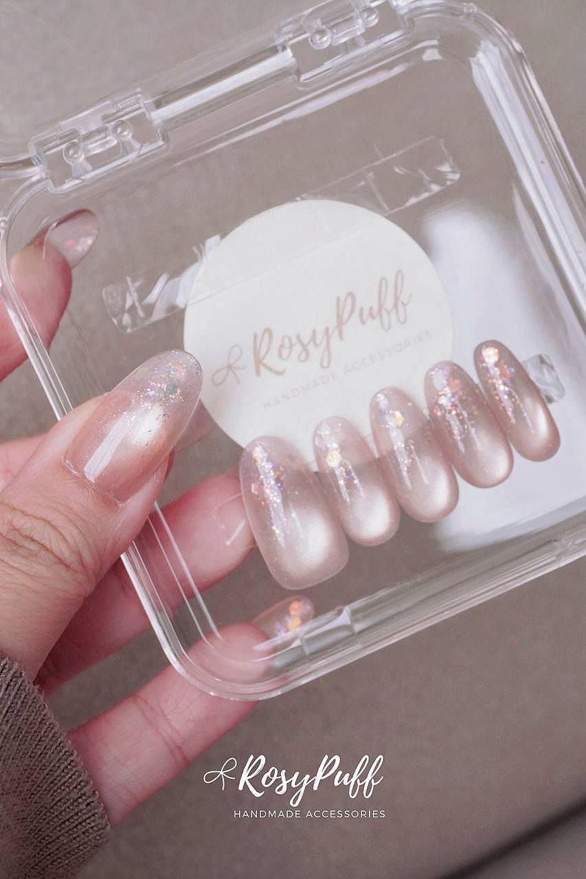 Candy Glitters Press-On Nails