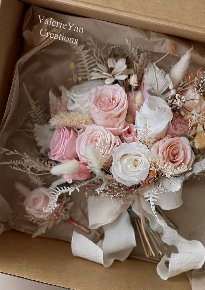 Blush Blossom Wedding Bouquet