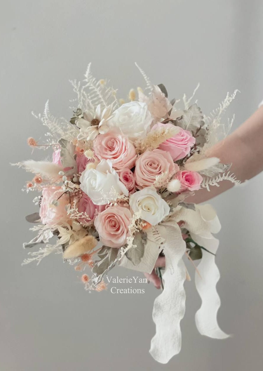 Blush Blossom Wedding Bouquet