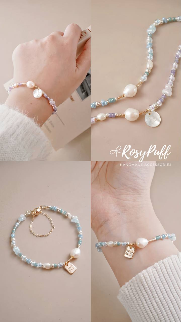 Candy Cloud Bracelet In Blue