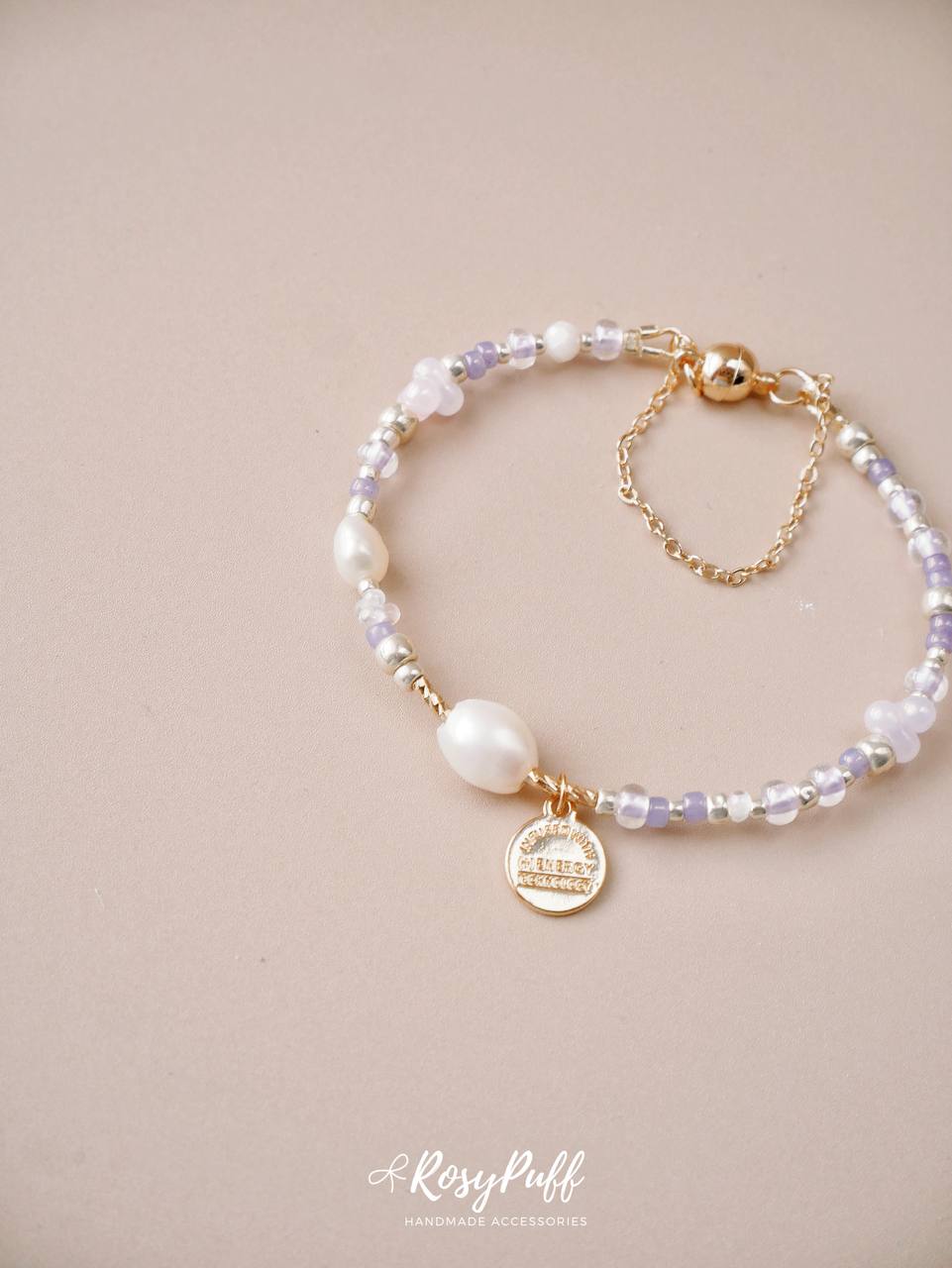 Candy Cloud Bracelet in Purple