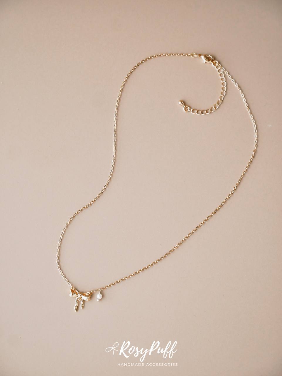 Petite Timeless Ribbon Necklace