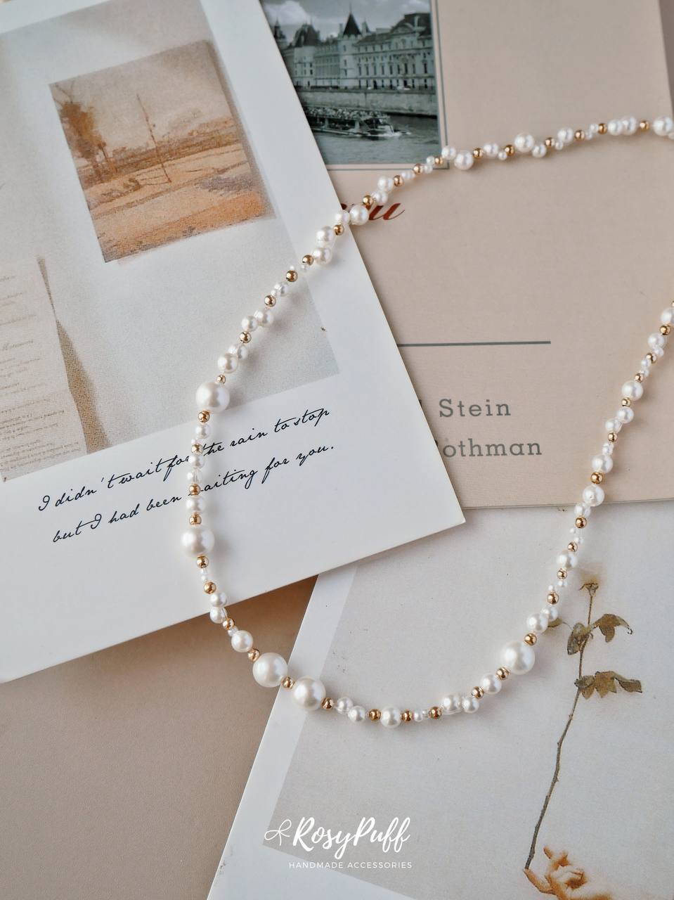 Swarovski Braided Pearl Necklace