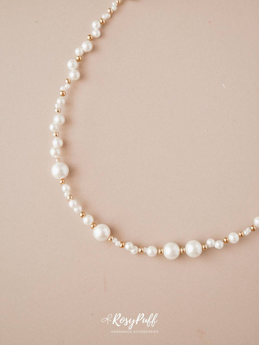 Swarovski Braided Pearl Necklace