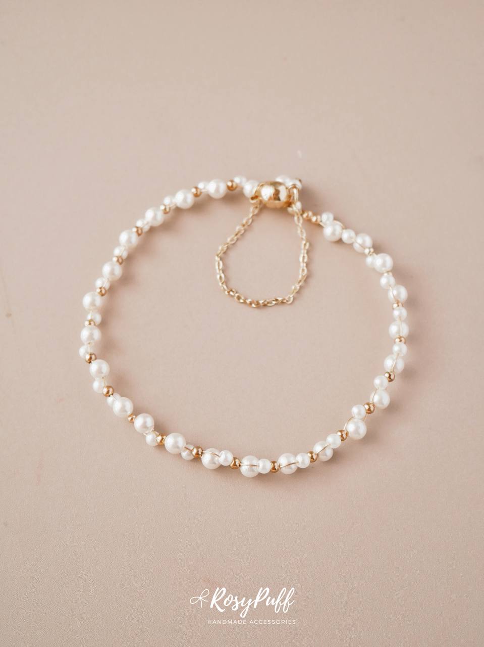 Swarovski Braided Pearl Bracelet