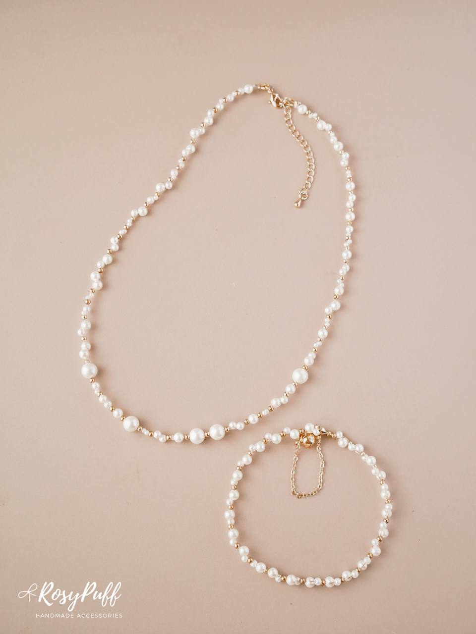 Swarovski Braided Pearl Necklace