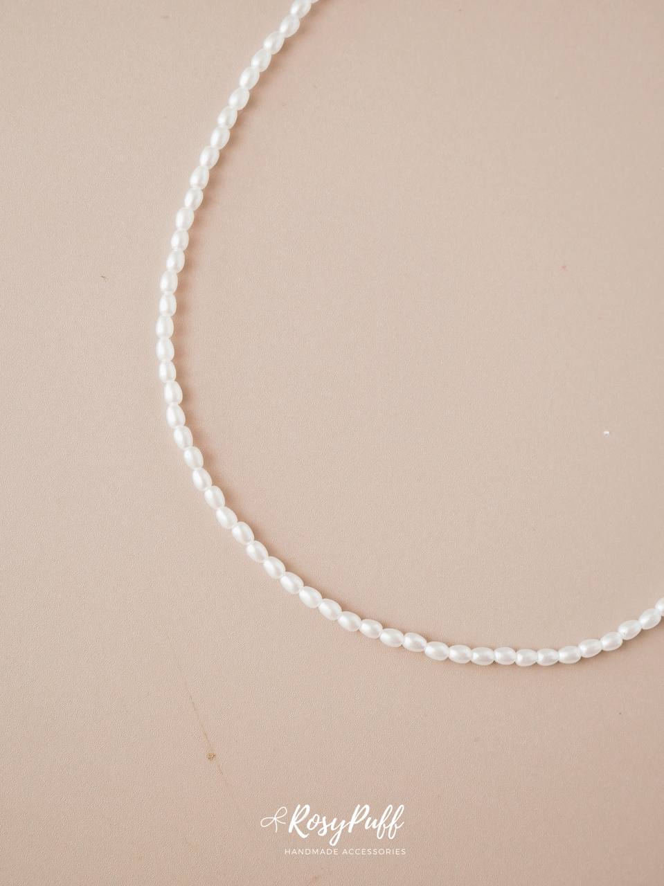 2mm Waterdrop Pearls Necklace