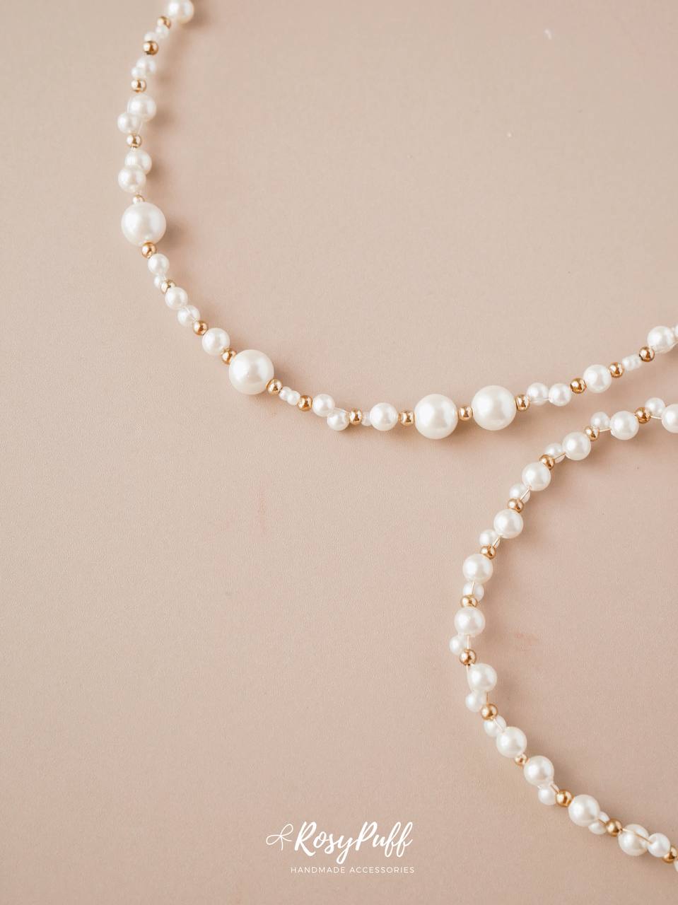 Swarovski Braided Pearl Necklace