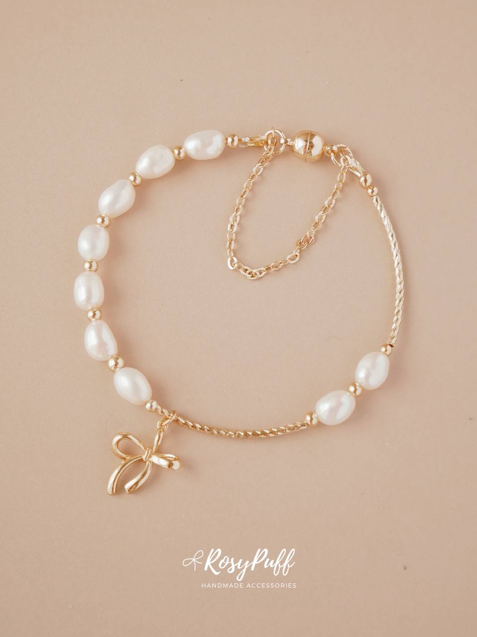 Ribbon Pearl Delight Bracelet