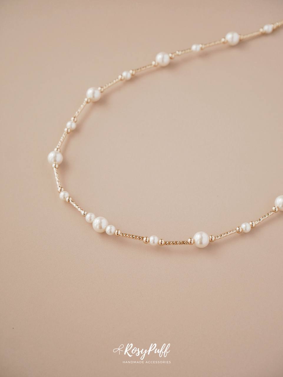 Moonlit Swarovski Pearls Necklace