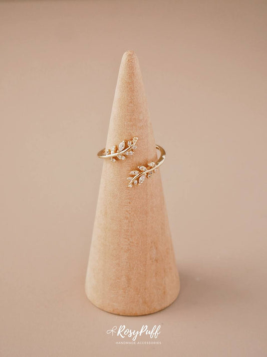 Twilight Leaf Ring