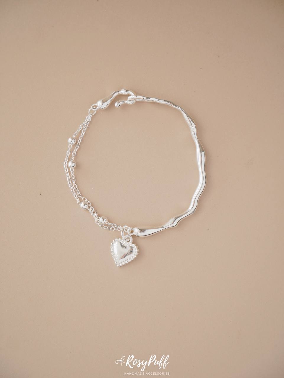 Ivory Heart Bracelet