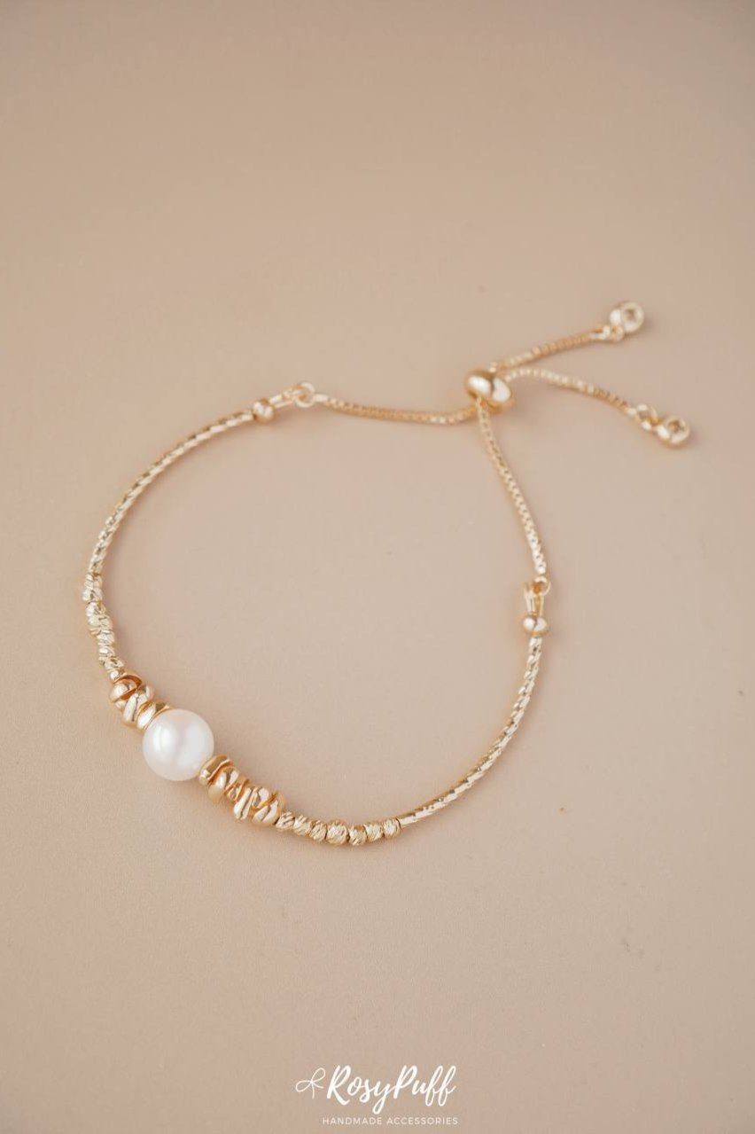 Gold Radiant Swarovski Bracelet