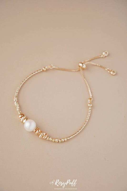 Gold Radiant Swarovski Bracelet