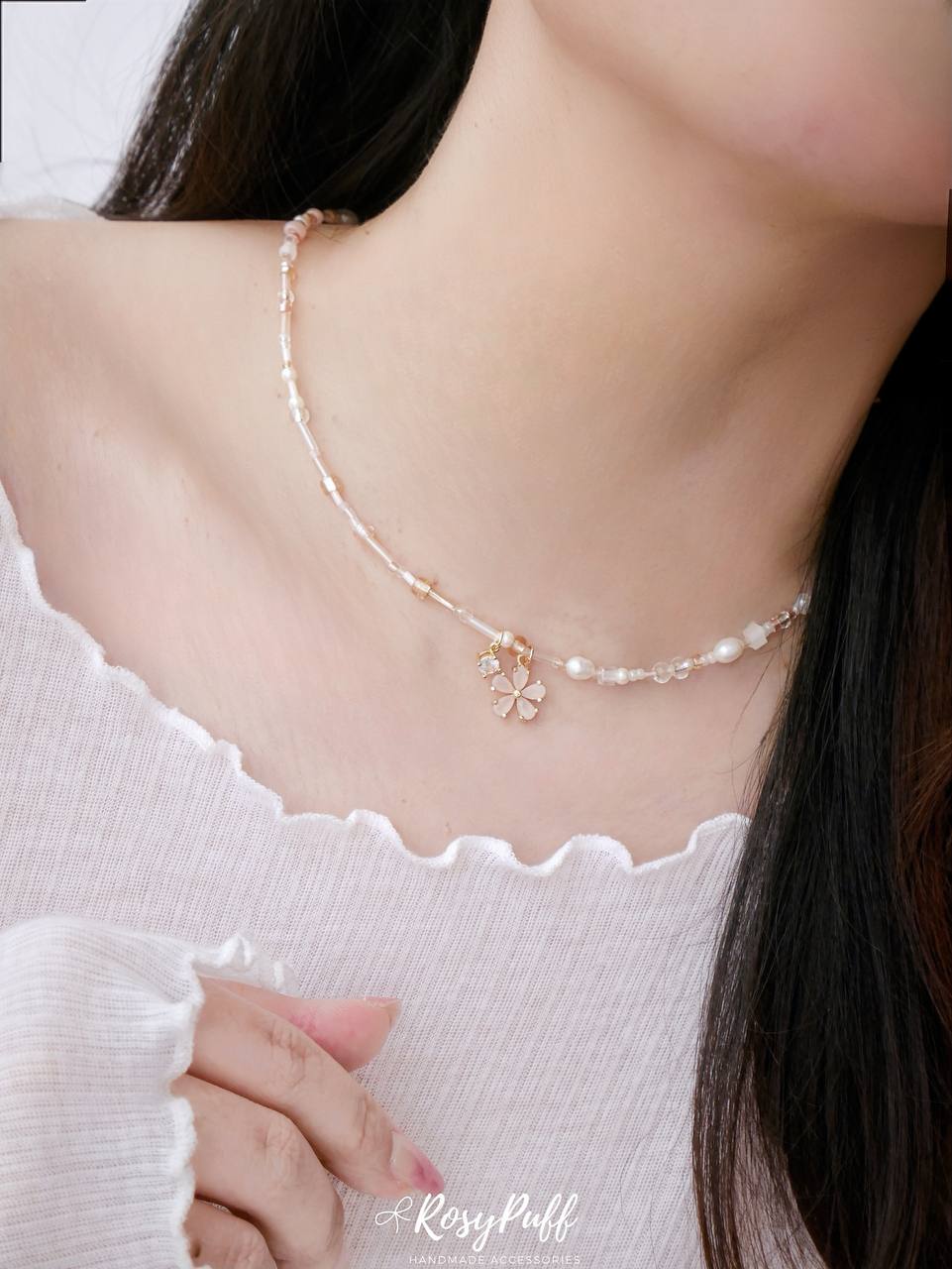 Pastel Petals Necklace