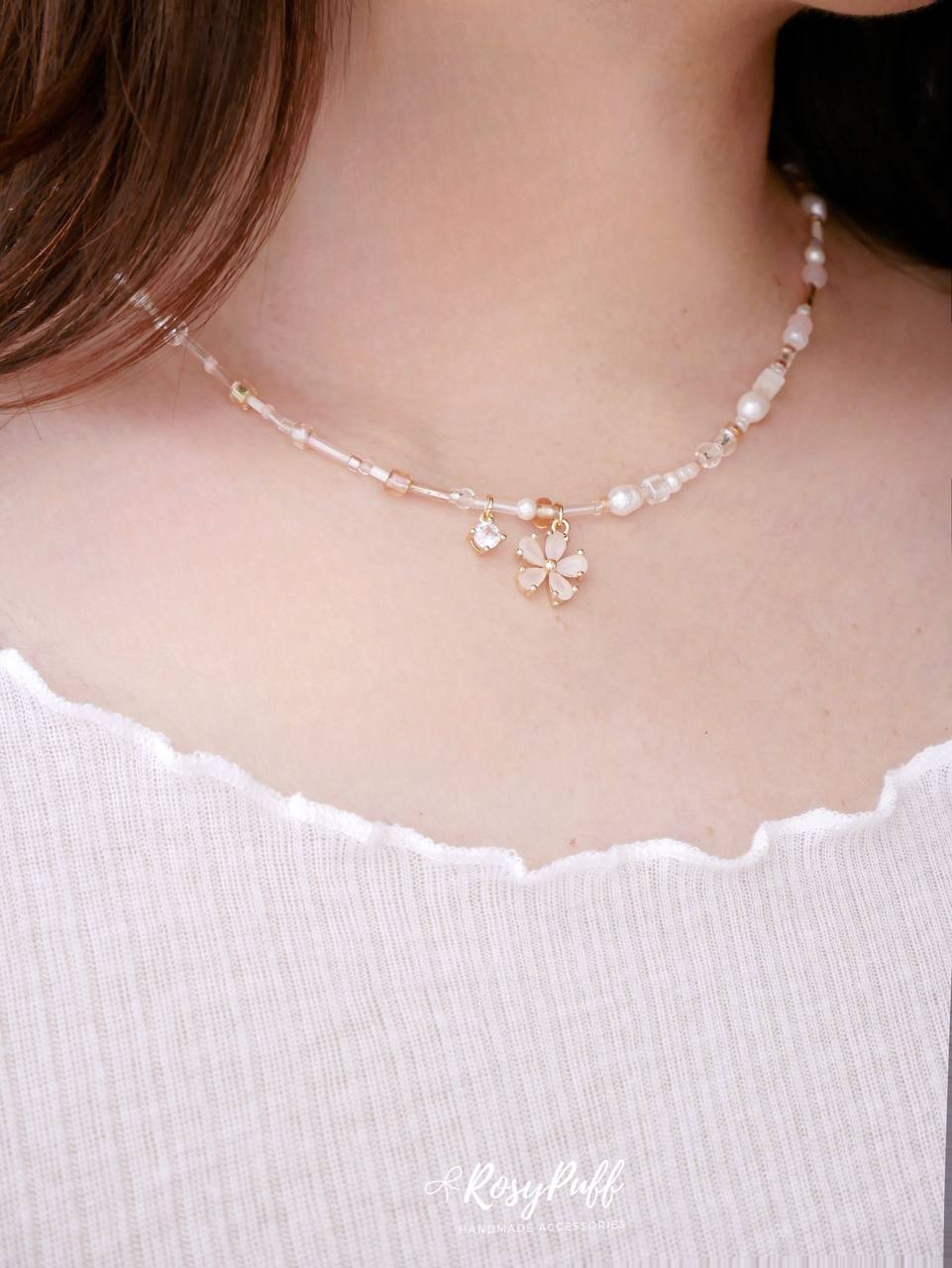 Pastel Petals Necklace