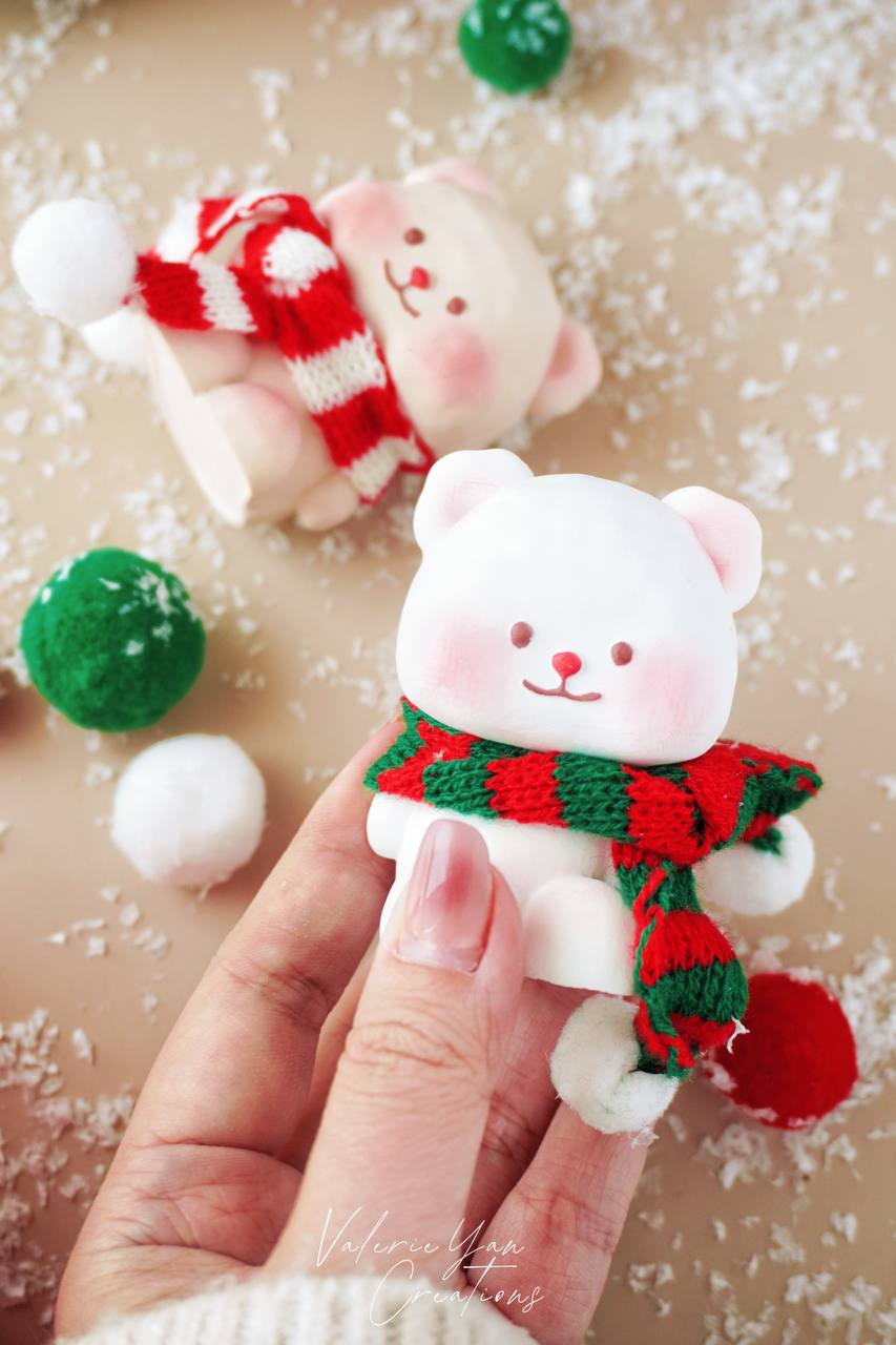 Christmas Bear Diffuser Set A (Indoor)