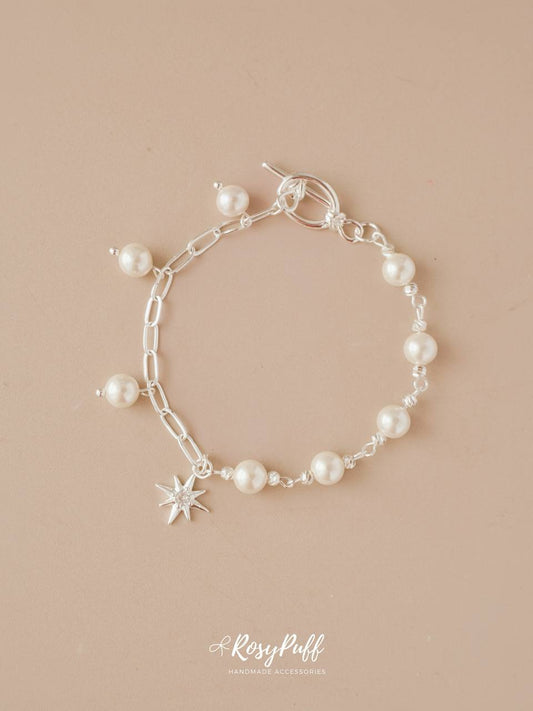 Jinggle Star Bracelet In Silver