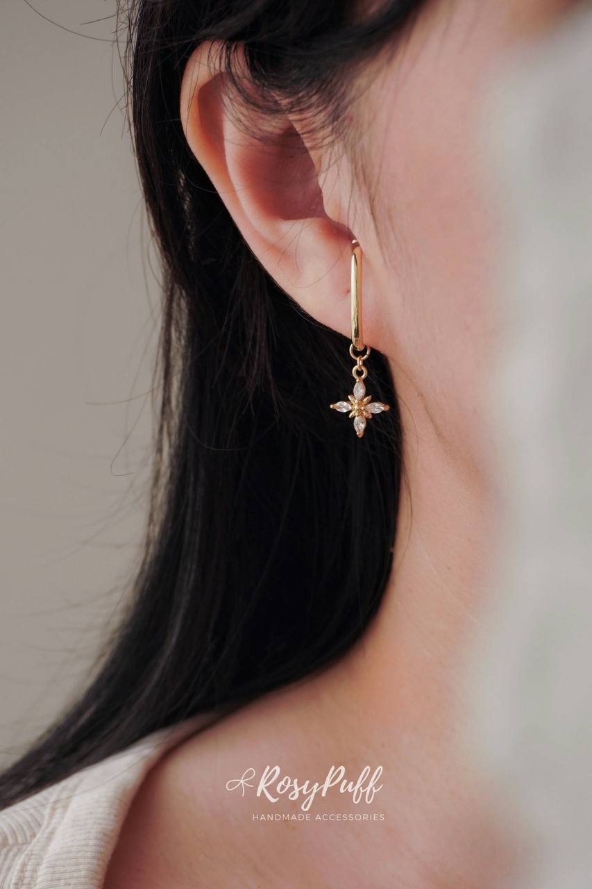 Diamond Cross Pendants ( For Ear Cuff )