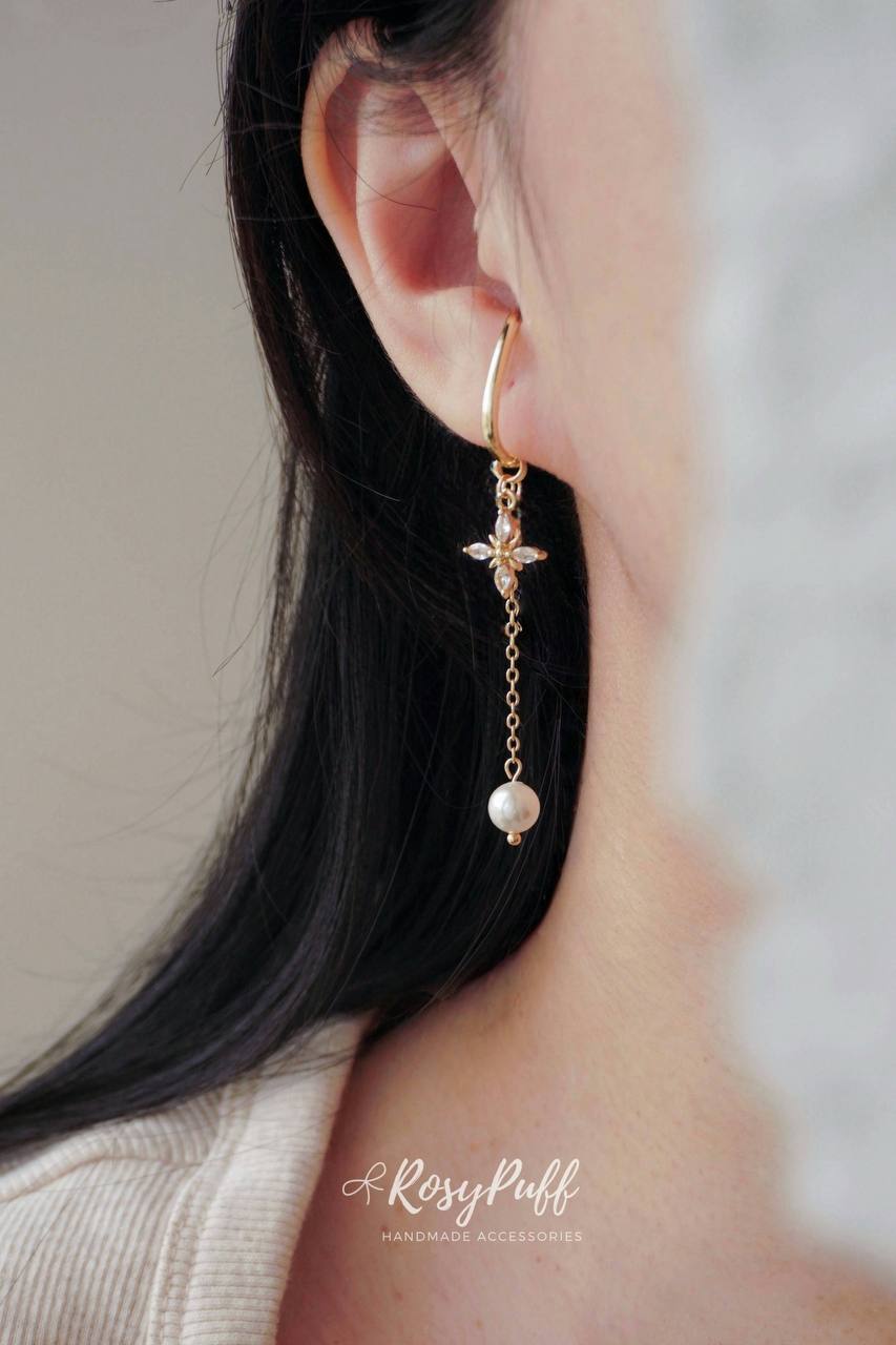 Diamond Cross Pendants ( For Ear Cuff )