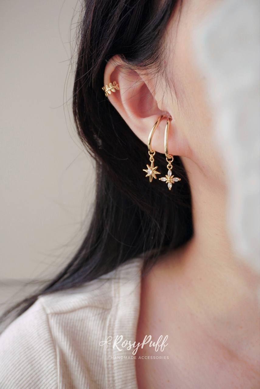 My Stars & Moon Pendants ( For Ear Cuffs )
