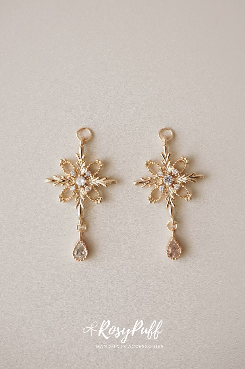 First Snow drops ( For Ear Cuffs )